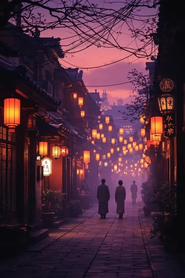 长街灯影高清影视封面